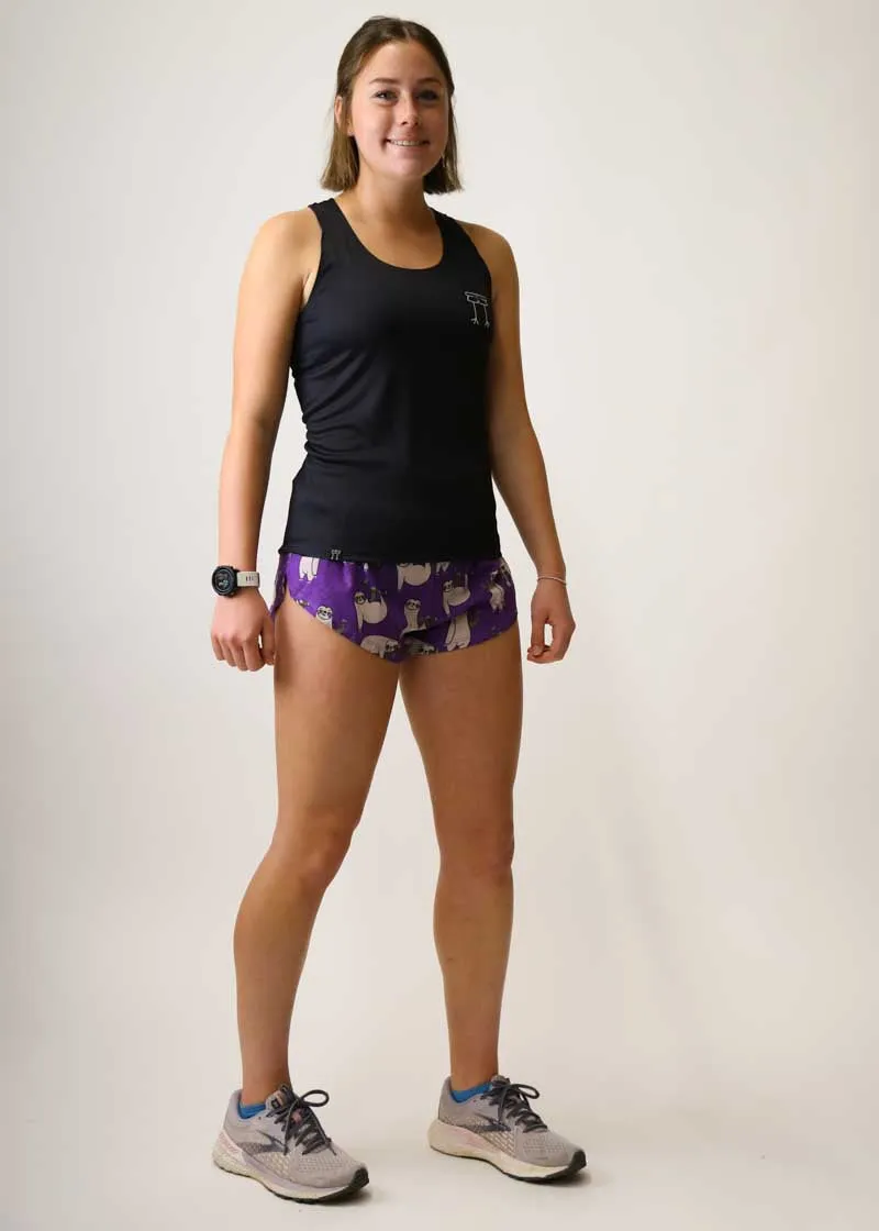 Women's Black Performance Singlet