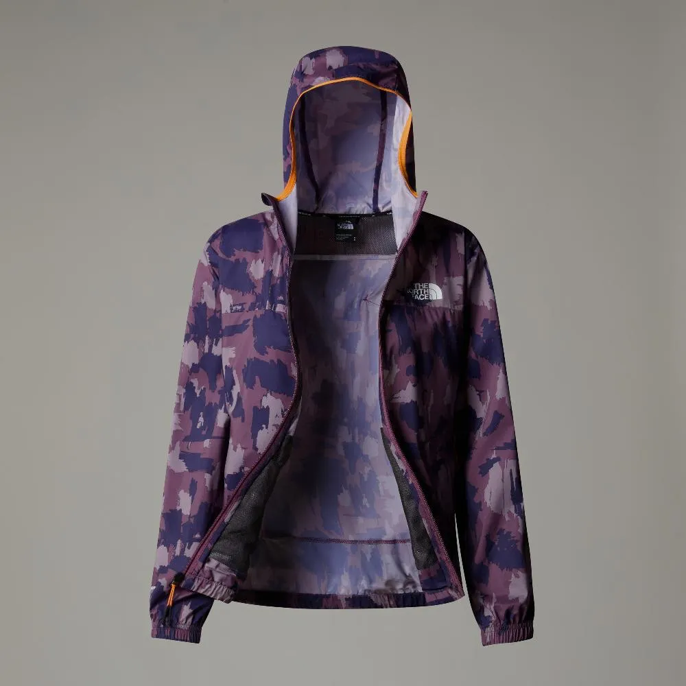 WOMEN'S MOUNTAIN ATHLETICS PRINTED WIND JACKET