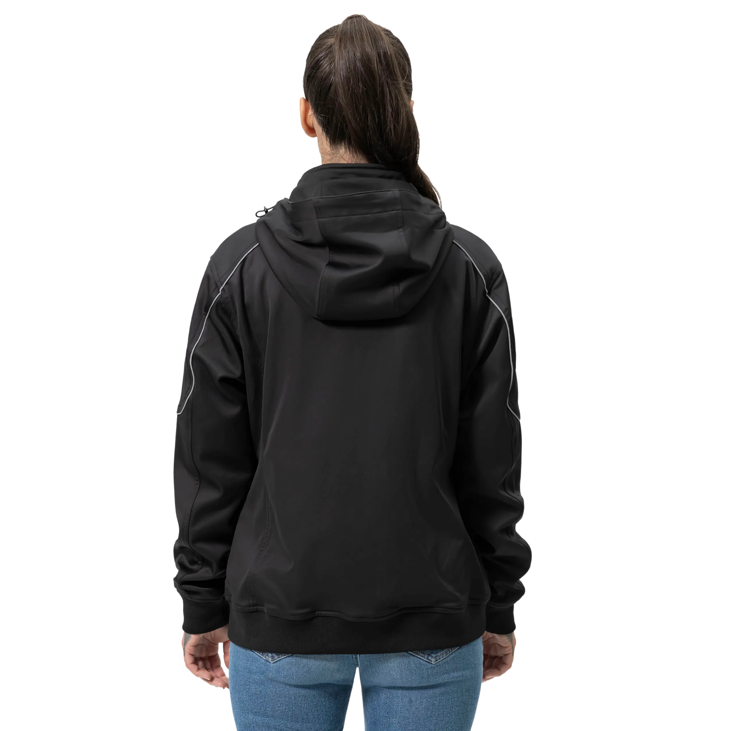 Women's Soft Shell Heated Track Jacket- FINAL SALE