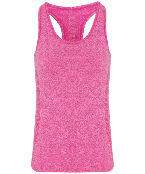 Womens TriDri® seamless 3D fit multi-sport sculpt vest | Pink