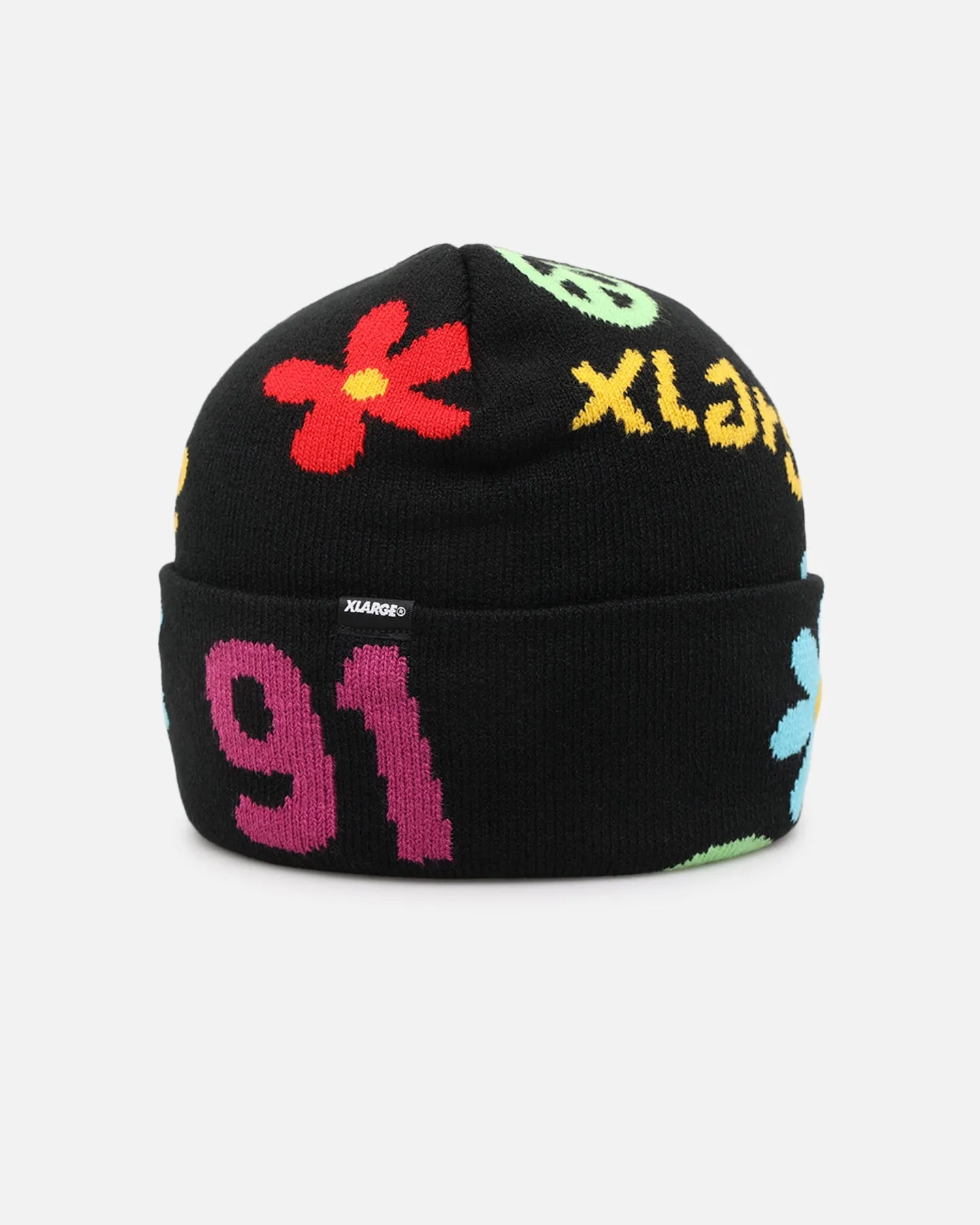 X-Large Peace 91 Mid Beanie Black