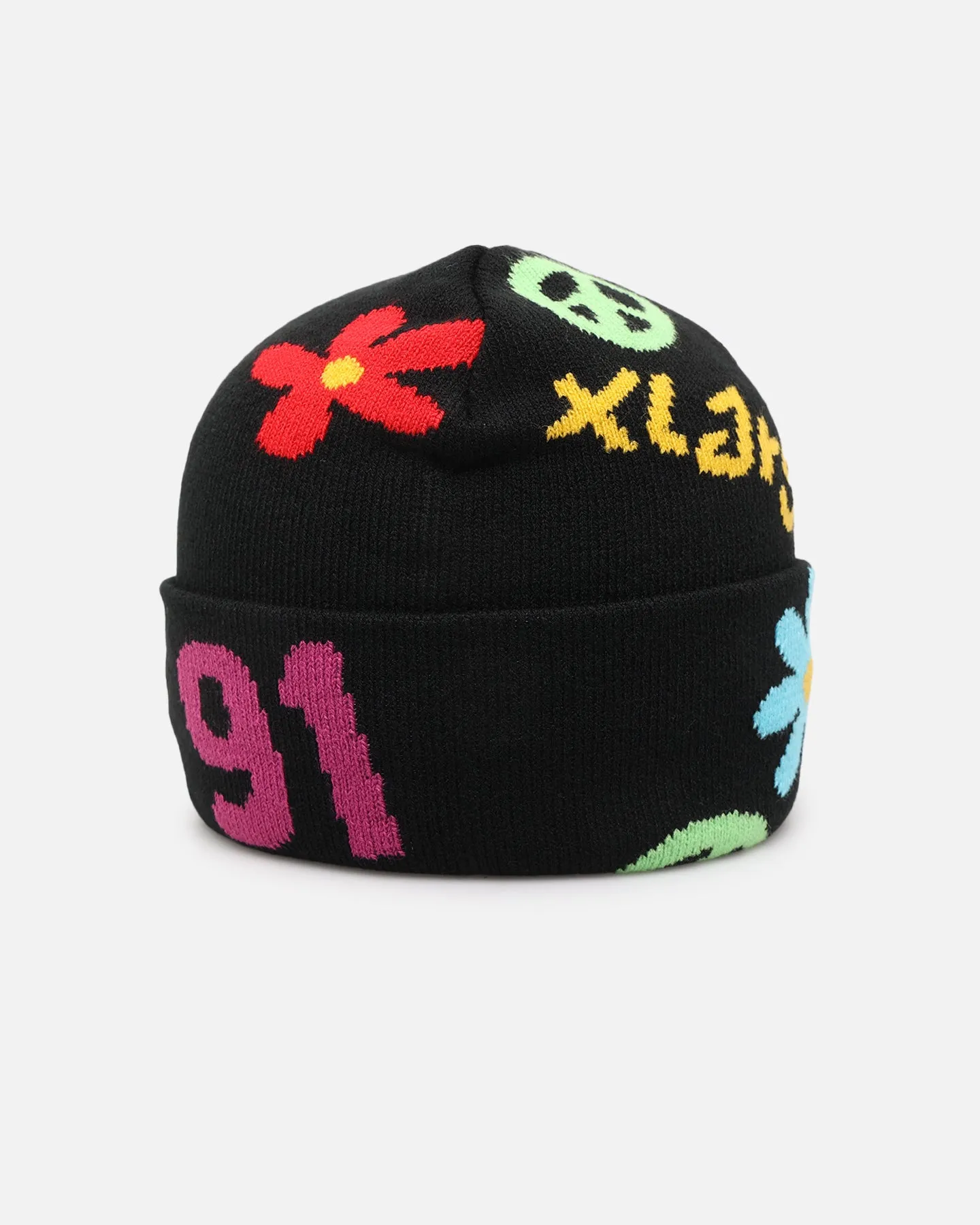 X-Large Peace 91 Mid Beanie Black