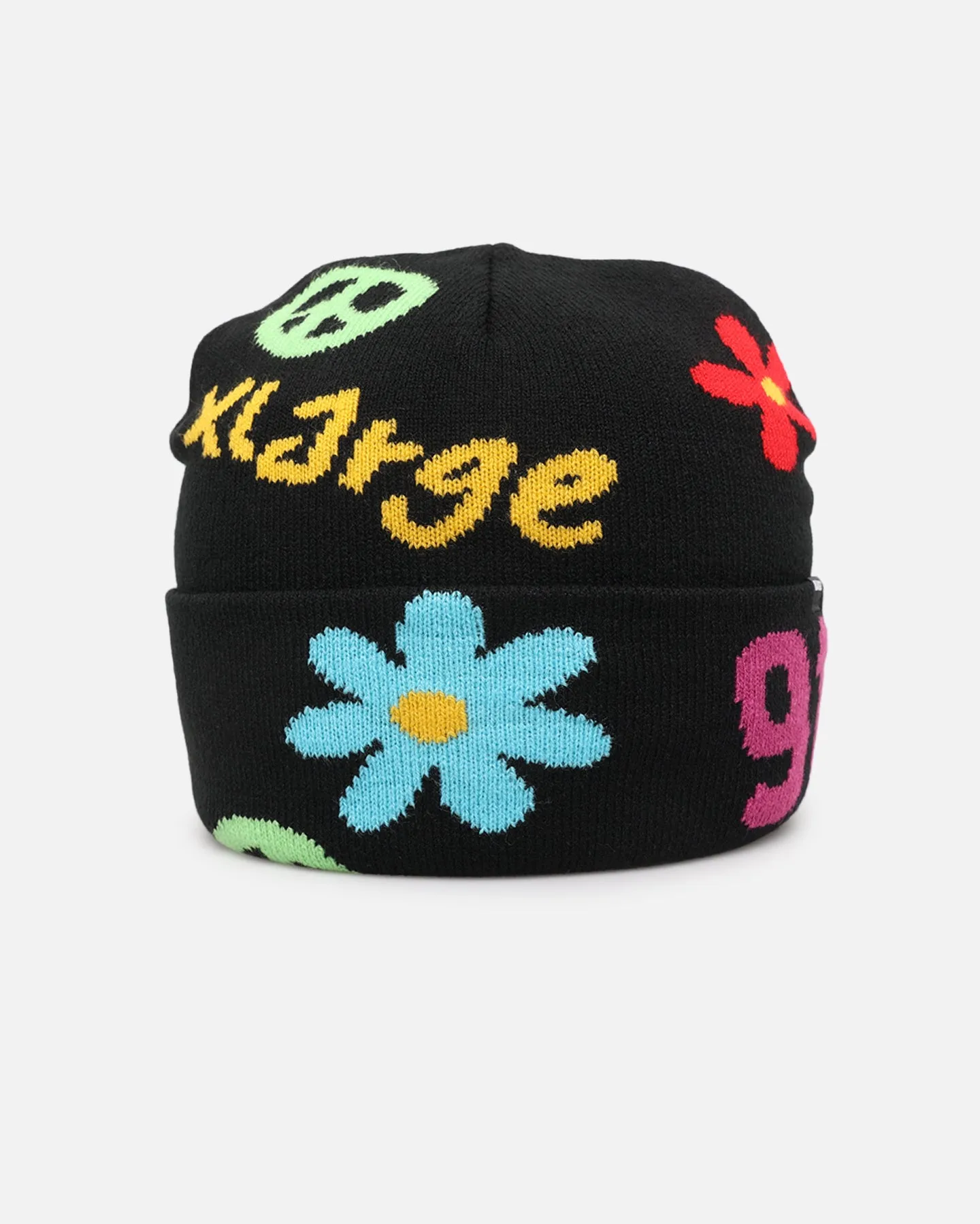 X-Large Peace 91 Mid Beanie Black