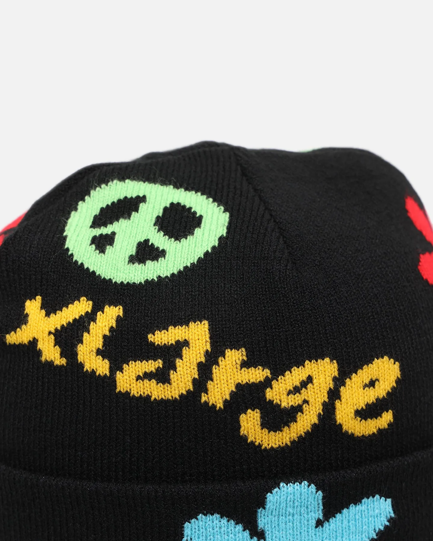 X-Large Peace 91 Mid Beanie Black