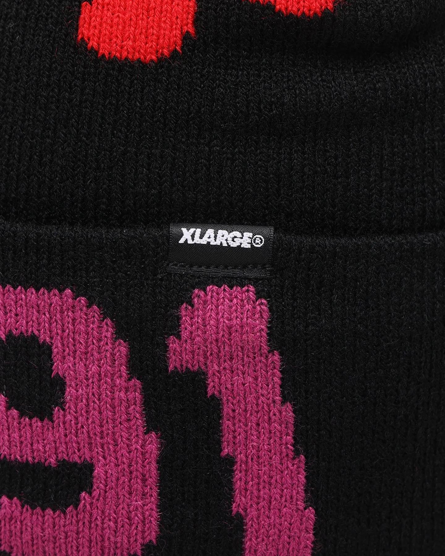 X-Large Peace 91 Mid Beanie Black