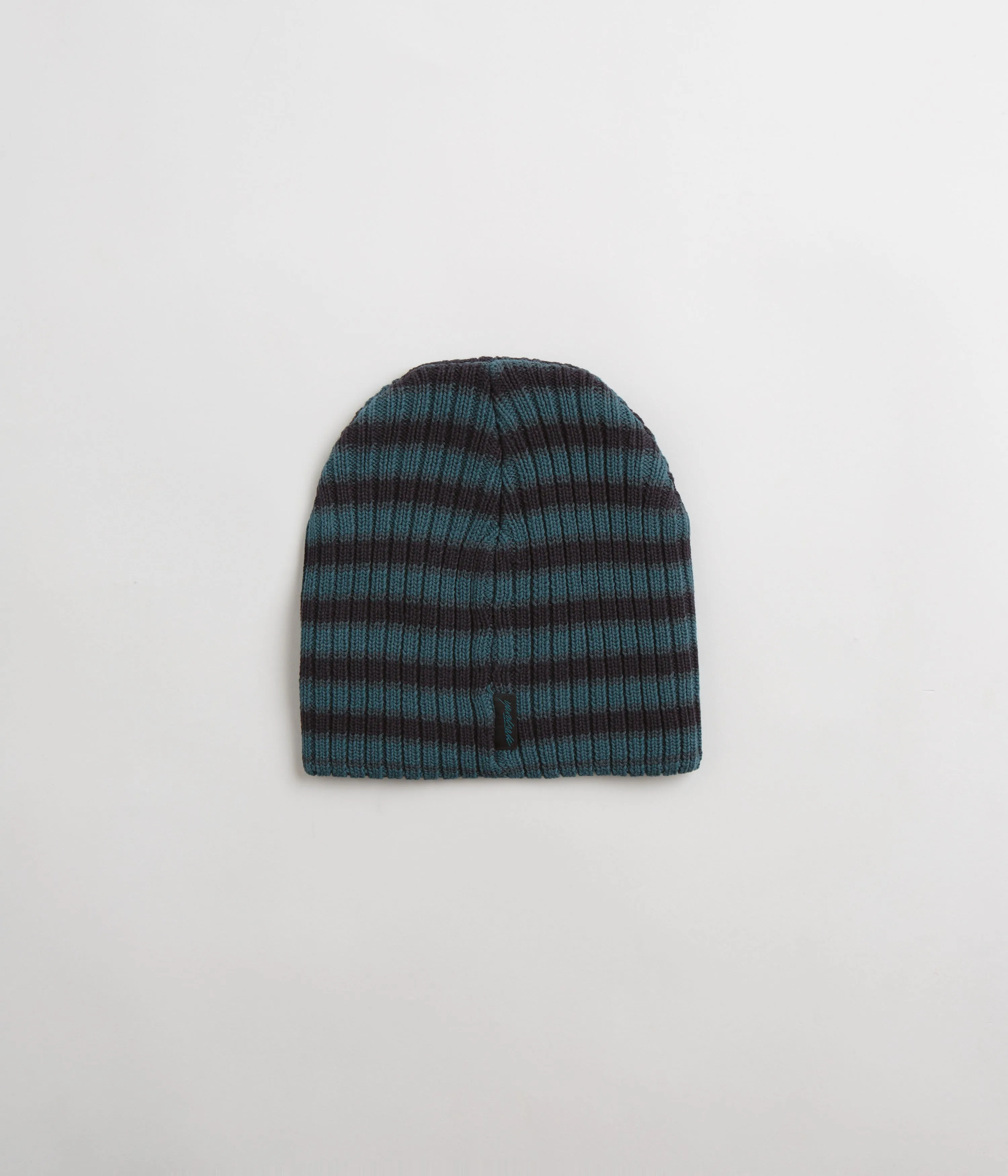 Yardsale Stripe Beanie - Green / Black