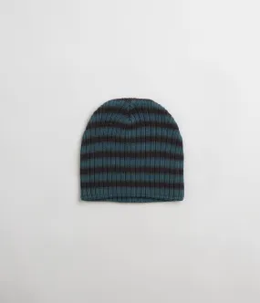 Yardsale Stripe Beanie - Green / Black