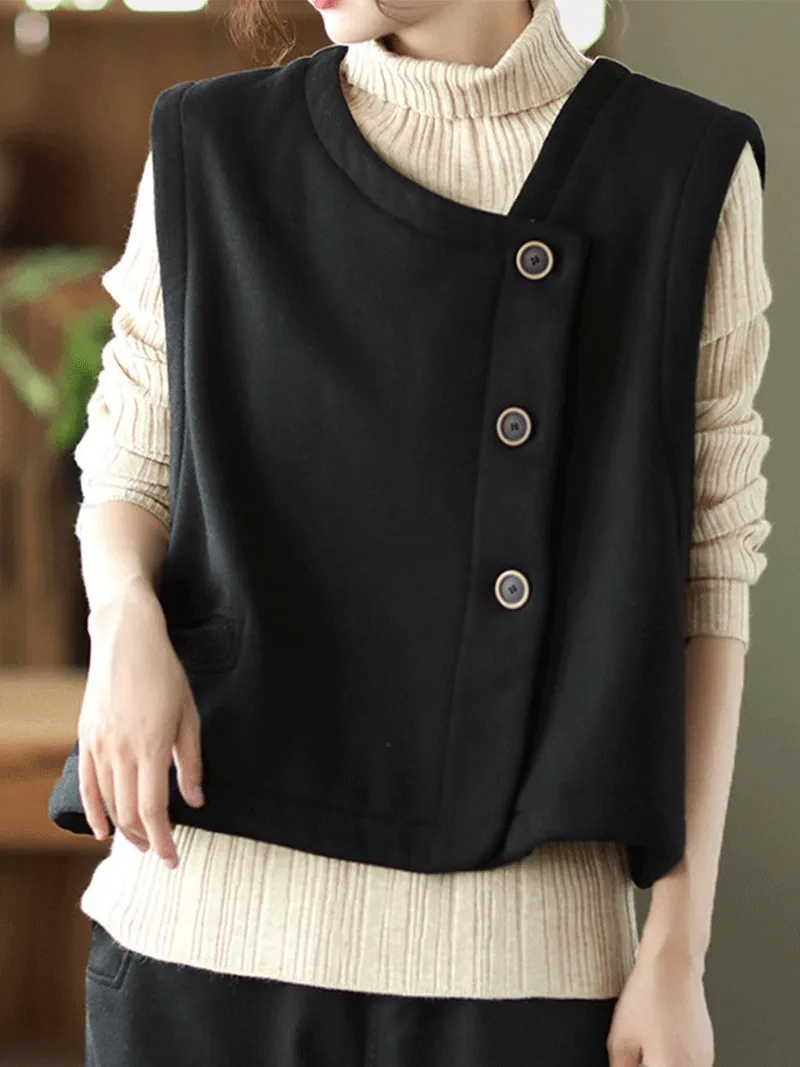 You're Pretty Short Waistcoat Cardigan