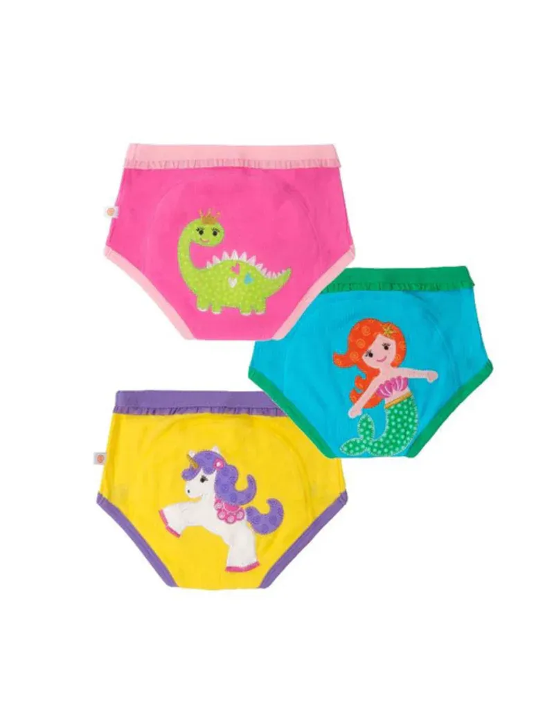 Zoocchini Organic Training Pants - Safari Friends Girls